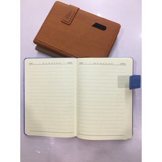 Sổ Bìa Da A5 2582 Khuy Bấm (140x210mm)