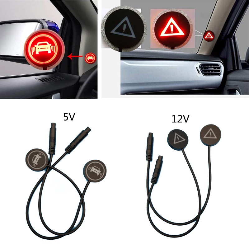 Bộ 2 Cảm Biến Điểm Mù Thông Minh Cho Xe Hơi