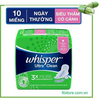 Băng Vệ Sinh Whisper Siêu Mỏng Cánh Cho Ngày Thường