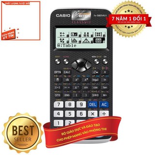 Máy tính casio fx-580vn x bảo hành 7 năm 1 đổi 1 trong năm đầu