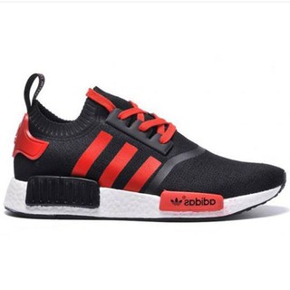 GIÀY THỂ THAO NMD RUNNER ĐEN 3 SỌC ĐỎ
