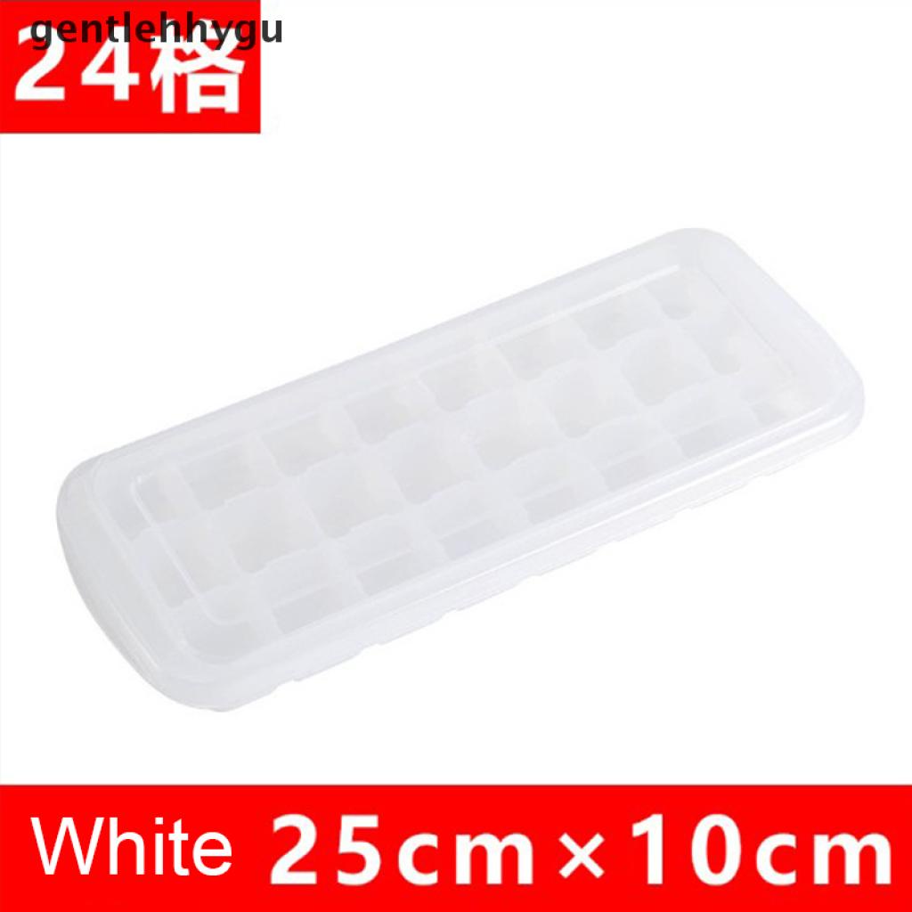 Khay Đá - Làm Đá Viên 24 và 36 Ngăn Bằng Silicone Có Nắp Đậy Chịu Nhiệt an toàn cho sức khỏe