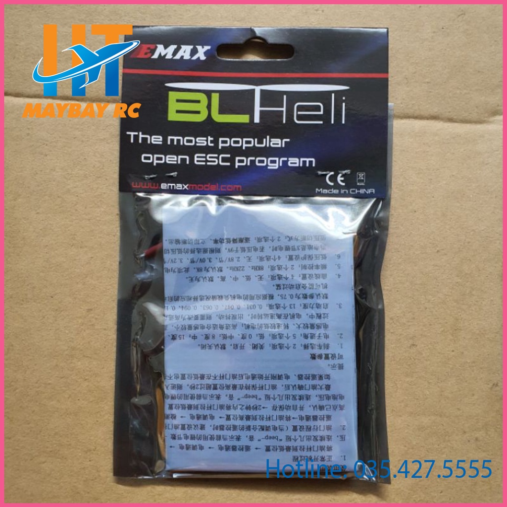 0ESC 40A BLHeli (CHÍNH HÃNG EMAX) - Esc không chổi than, bộ điều tốc động cơ không chổi than