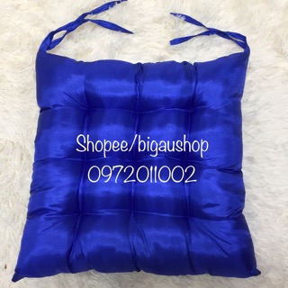 Đệm ngồi bệt vải phi bóng 40x40