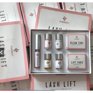 Set uốn mi collagen 6D