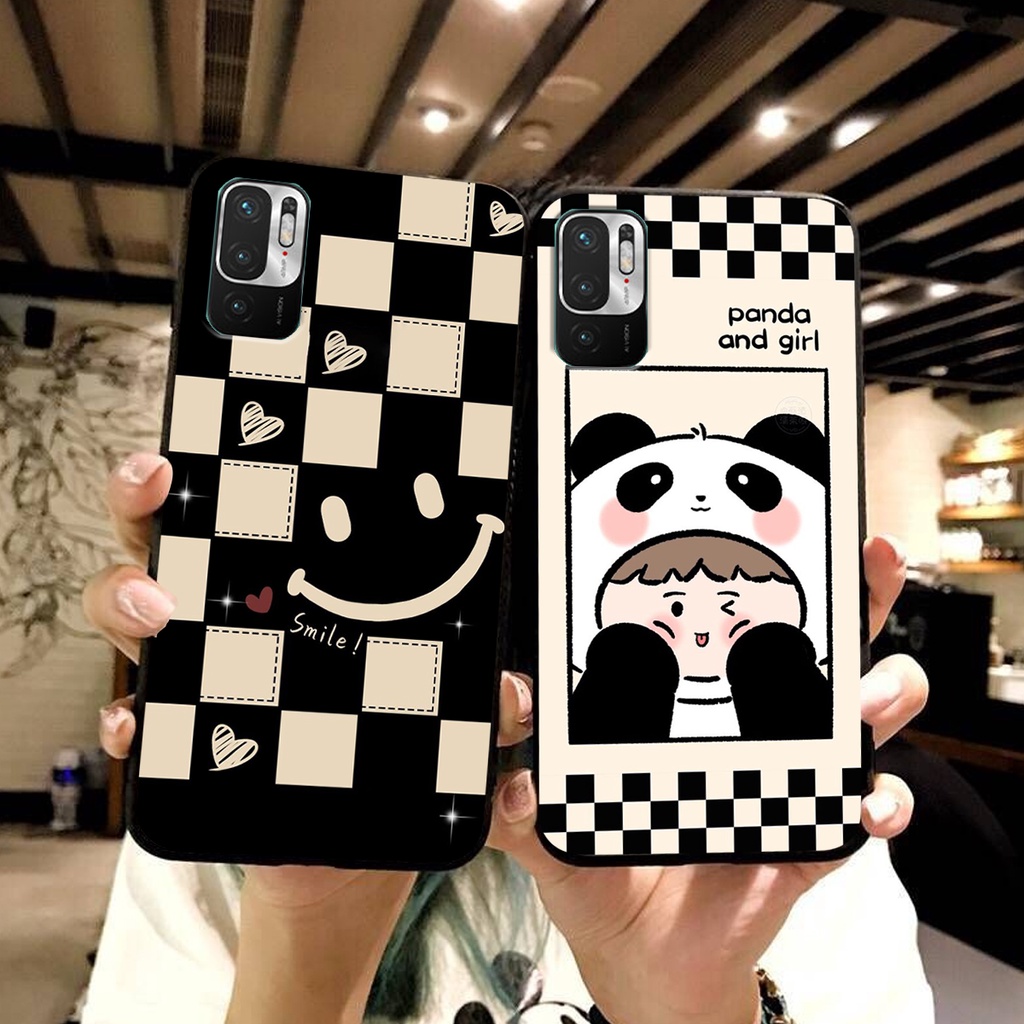 Ốp lưng Xiaomi REDMI NOTE 10 5G in hình cao cấp mẫu kẻ caro,mikenbe@r siêu hot