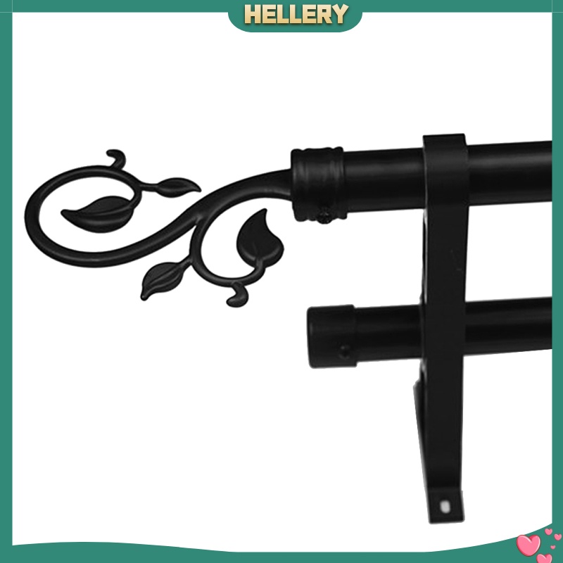 Bộ 4 Phụ Kiện Gắn Thanh Treo Rèm Cửa Sổ Phong Cách Vintage