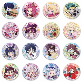 Set 24 Ghim 1 Inch Chuyên Dụng Cho Nhân Vật JoJo's Bizarre Adventure