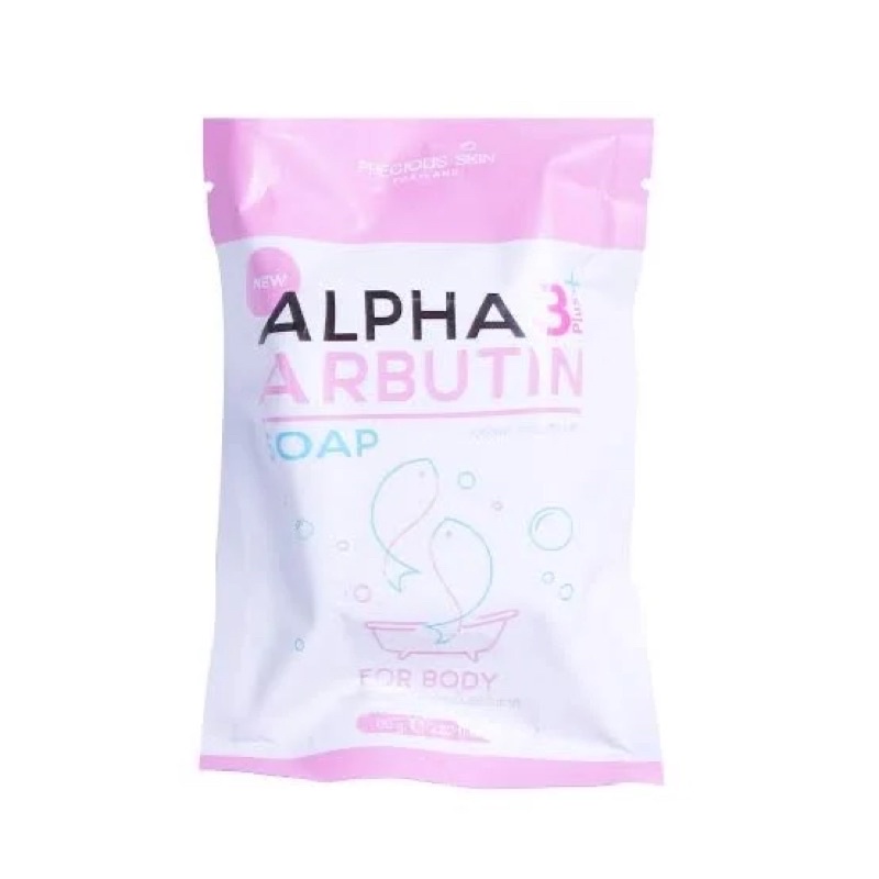 (date 2025) Xà bông tắm siêu trắng da của Alpha Arbutin Collagen