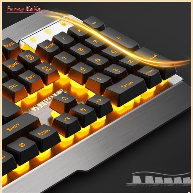 Wireless Mechanical Keyboard And Mouse Game Set Rechargeable With Backlight For Gaming