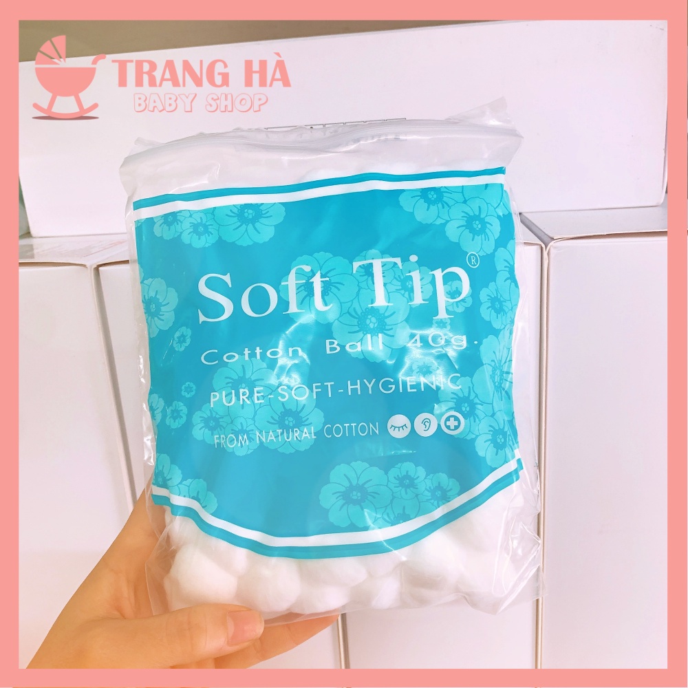 Bông Viên Gòn Y Tế Bịt Tai, Bông Gòn Soft Tip Nhét Tai Cho Mẹ Sau Sinh