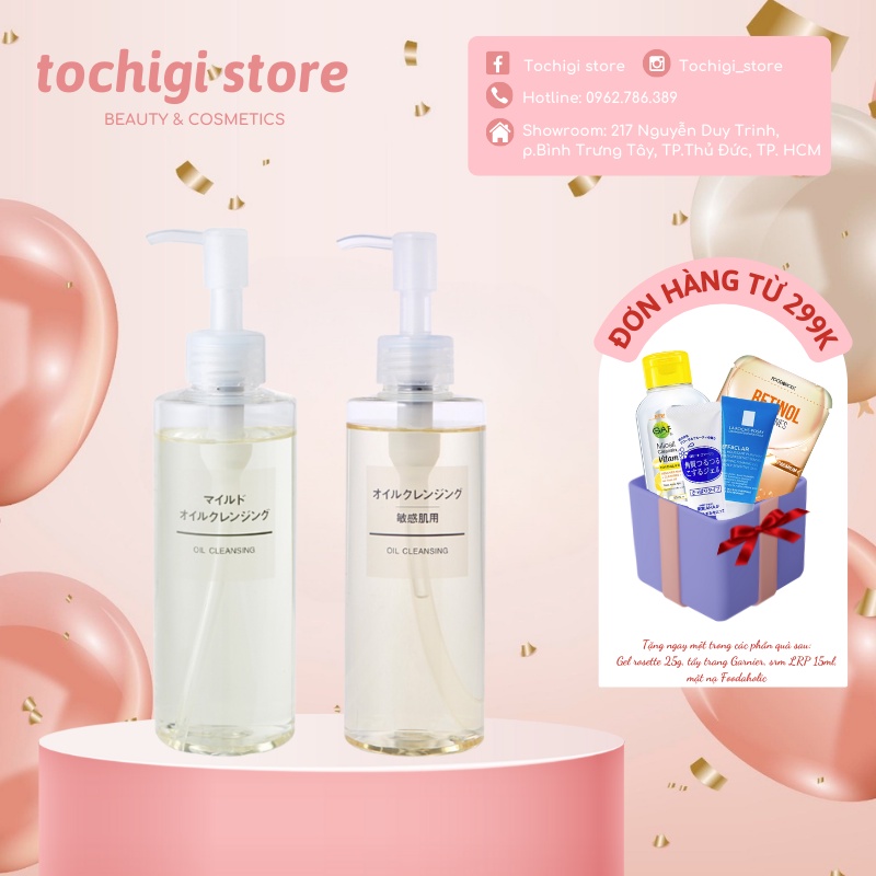 Dầu tẩy trang Muji Oil Cleansing 200ml