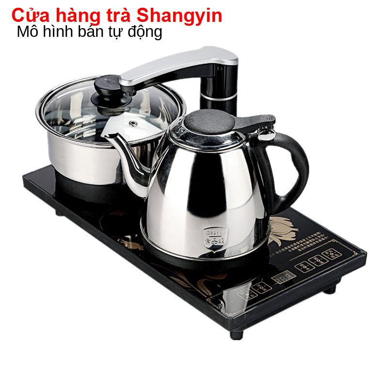 nhà cửa đời sốngẤm điện thông minh có chức năng tưới nước tự động với một chìa khóa bộ pha trà bằng thép không gỉ11