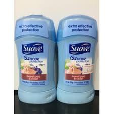 Combo 2 Chai Lăn khử mùi Suave 24h Protection sweet pea & violet 74g