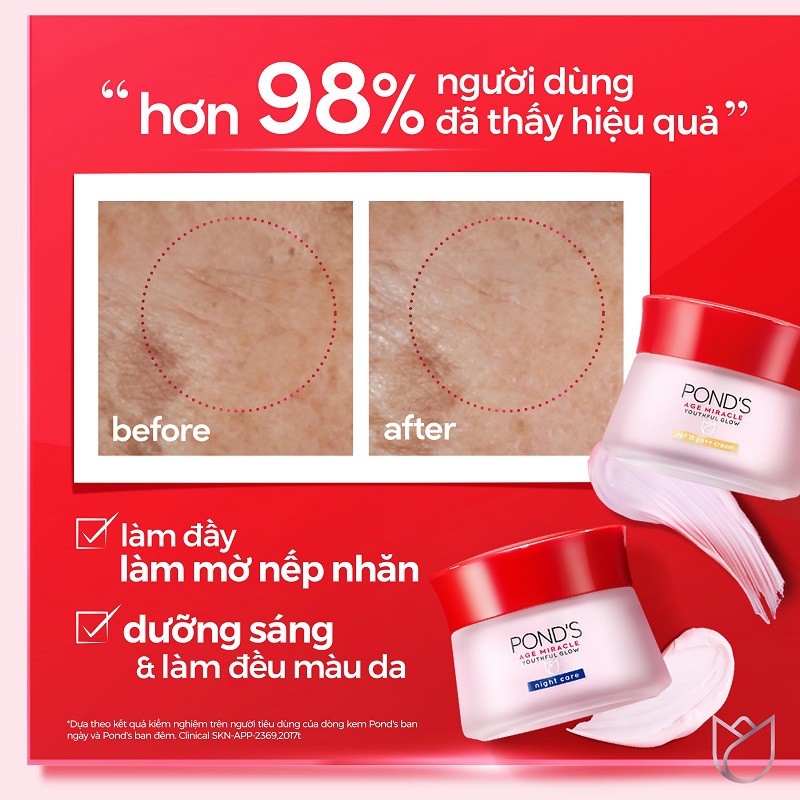 [HB Gift] Kem chống lão hóa cao cấp Pond's Age Miracle ban đêm 10g | BigBuy360 - bigbuy360.vn