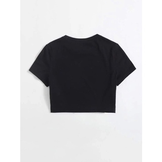 [ODER SHEIN] Áo Croptop hoạ tiết
