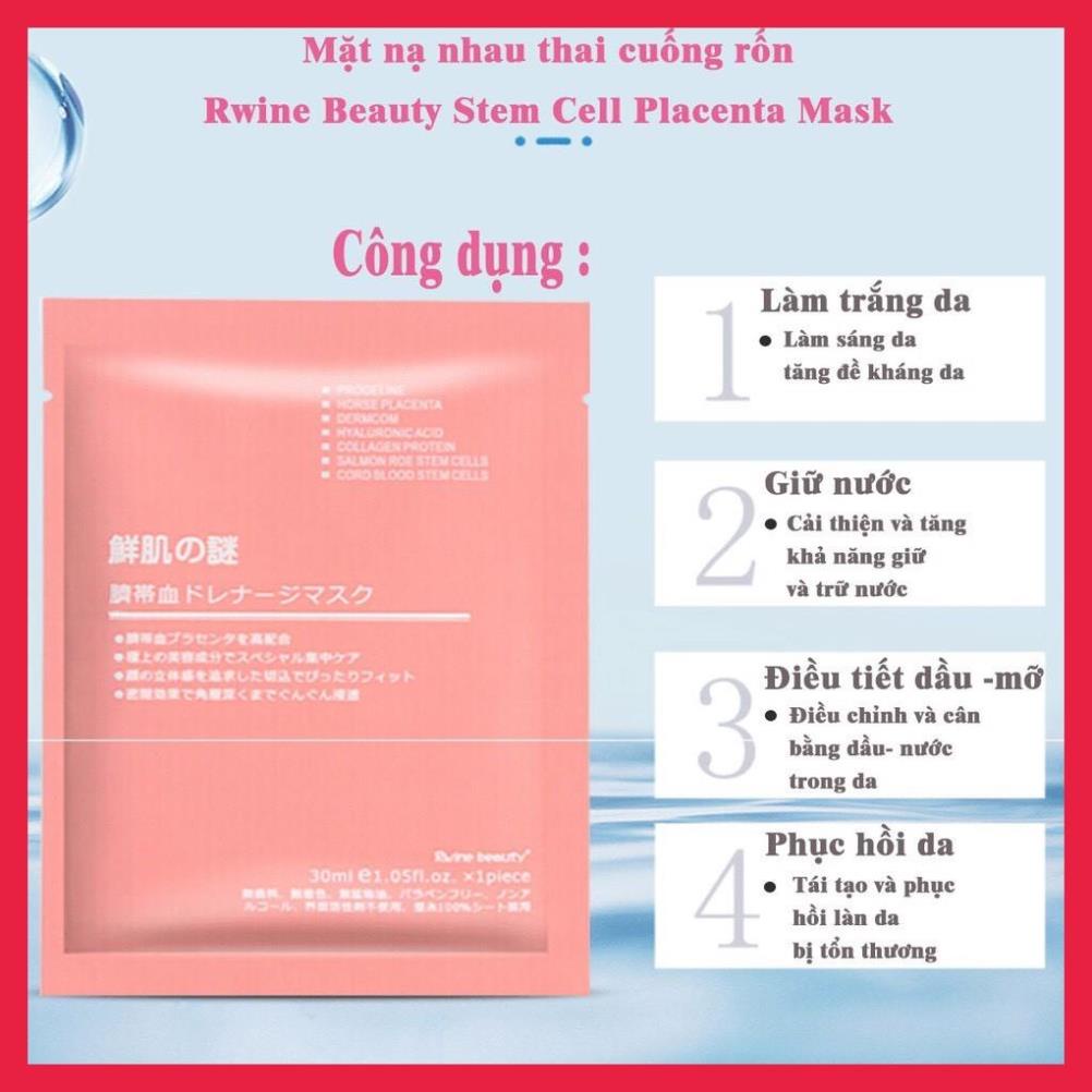 Mặt nạ nhau thai cừu , Mặt Nạ Tế Bào Gốc Nhau Thai Cừu Cuống Rốn , cấp ẩm，dưỡng da  LY'SHOP | BigBuy360 - bigbuy360.vn