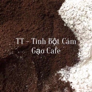 100gr tinh bột cám gạo cà phê tẩy da chết handmade