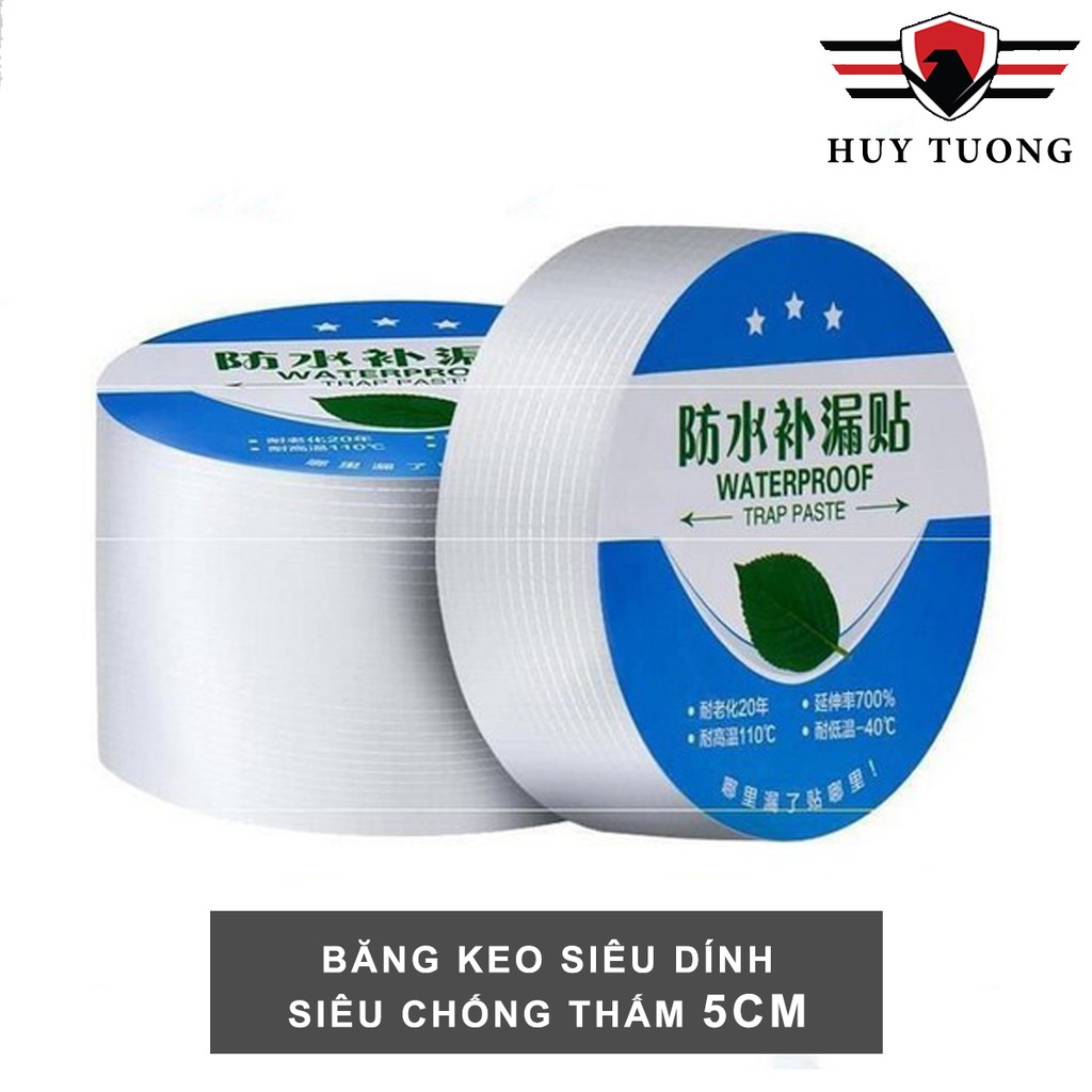 Băng keo chống thấm siêu dính NHẬT BẢN 🩹 FREESHIP 🩹 Băng keo siêu dính chống nước, chống thấm chịu nhiệt  5cm x 5m