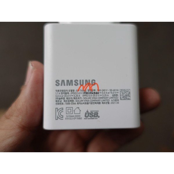 Củ Sạc Nhanh Samsung 65W EP-TA865 chính hãng