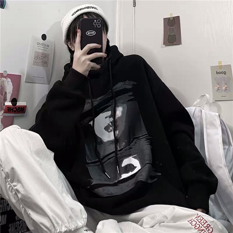 [Mã WARUN27 giảm 12k đơn 99k] Áo Hoodie GƯƠNG MẶT Unisex (Túi 2 bên hông) 1hi | BigBuy360 - bigbuy360.vn