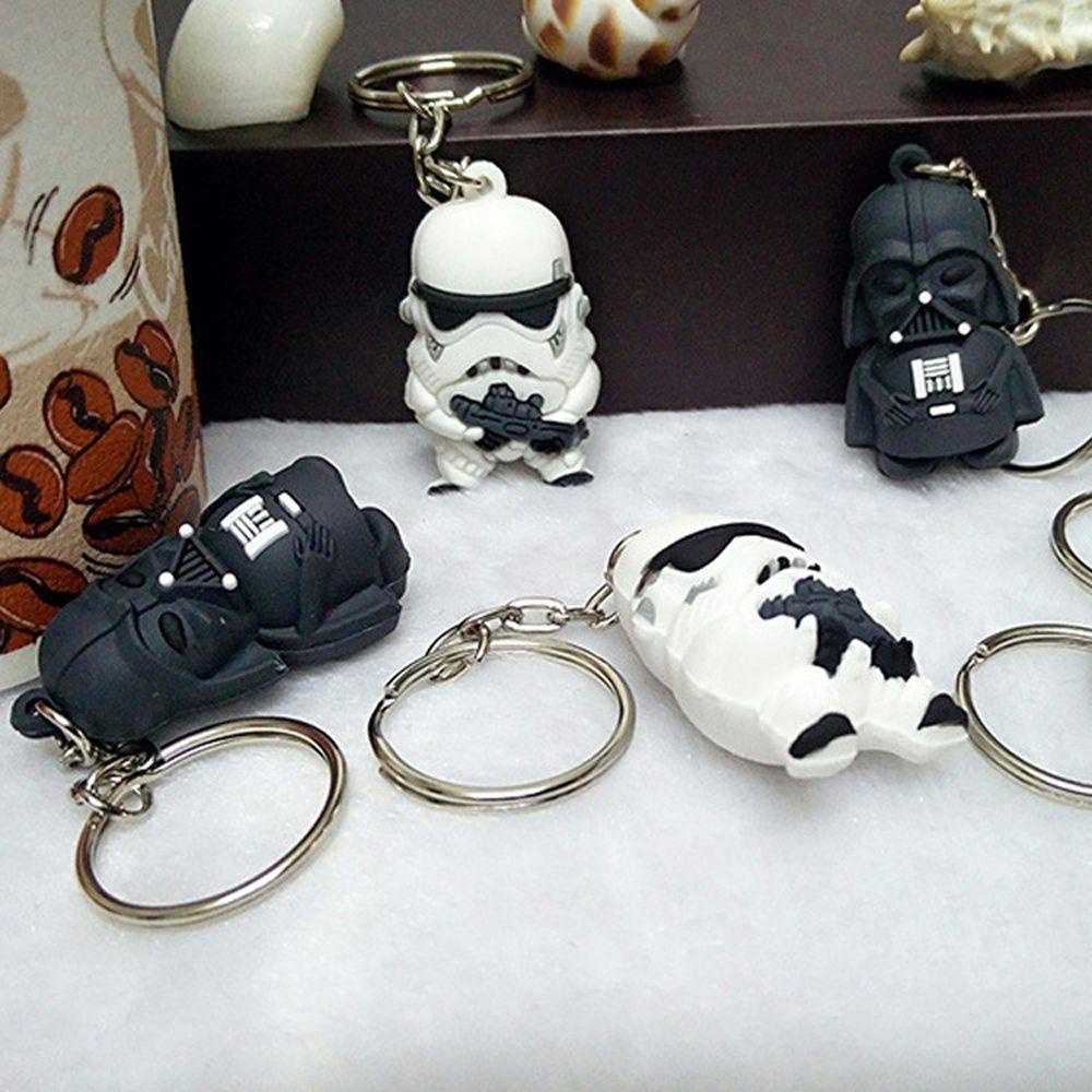 Móc Khóa Hình Nhân Vật Yoda Trong Phim Star Wars 3D Bằng PVC