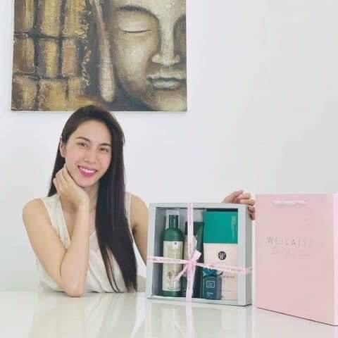 Bộ Dầu Gội Weilaiya Chính Hãng, Giảm Rụng, Kích Mọc Tóc, Gội Xả Size (400+250)ml | BigBuy360 - bigbuy360.vn