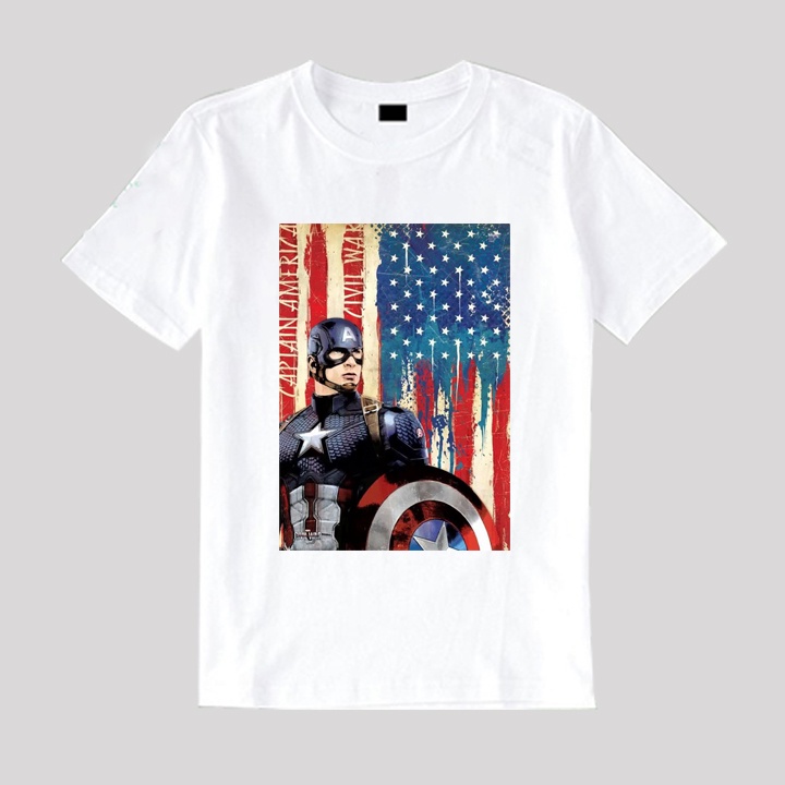 ÁO THUN MARVEL NAM VẢI THUN COTTON MỀM MỊN