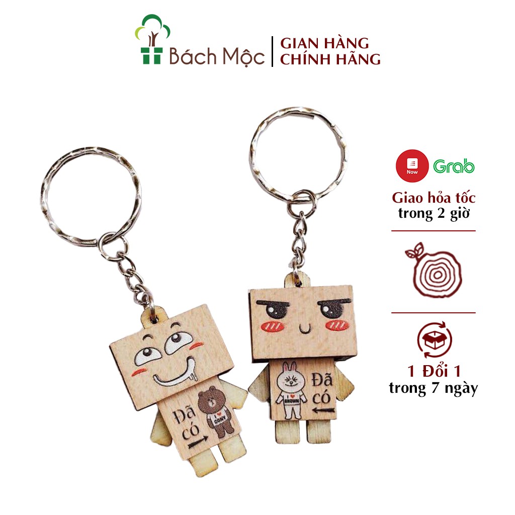 [Mã BMBAU50 giảm 7% đơn 99K] Móc Khóa Danbo 3D BÁCH MỘC Nhân Vật Marvel, 12 Con Giáp, Cảm Xúc