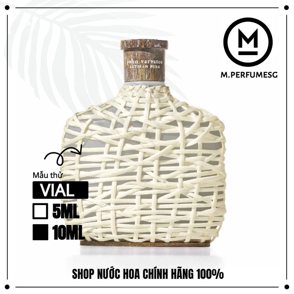 Nước Hoa John Varvatos Artisan Pure 5ml/10ml -𝟏𝟗𝟗𝟓𝐬'𝐬𝐭𝐨𝐫𝐞-