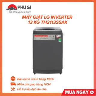 Miễn phí công lắp đặt - th2113ssak - máy giặt lg th2113ssak, 13kg