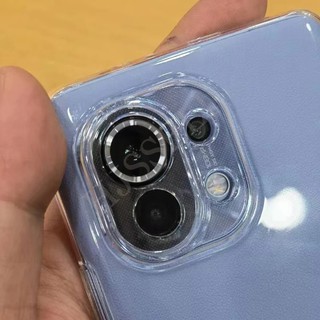 Ốp điện thoại silicon Trong Suốt Cho Xiaomi Mi 11 Xiaomi Mi11 Pro M11