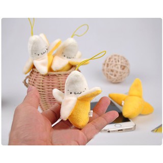 Móc Khoá Chuối Bông