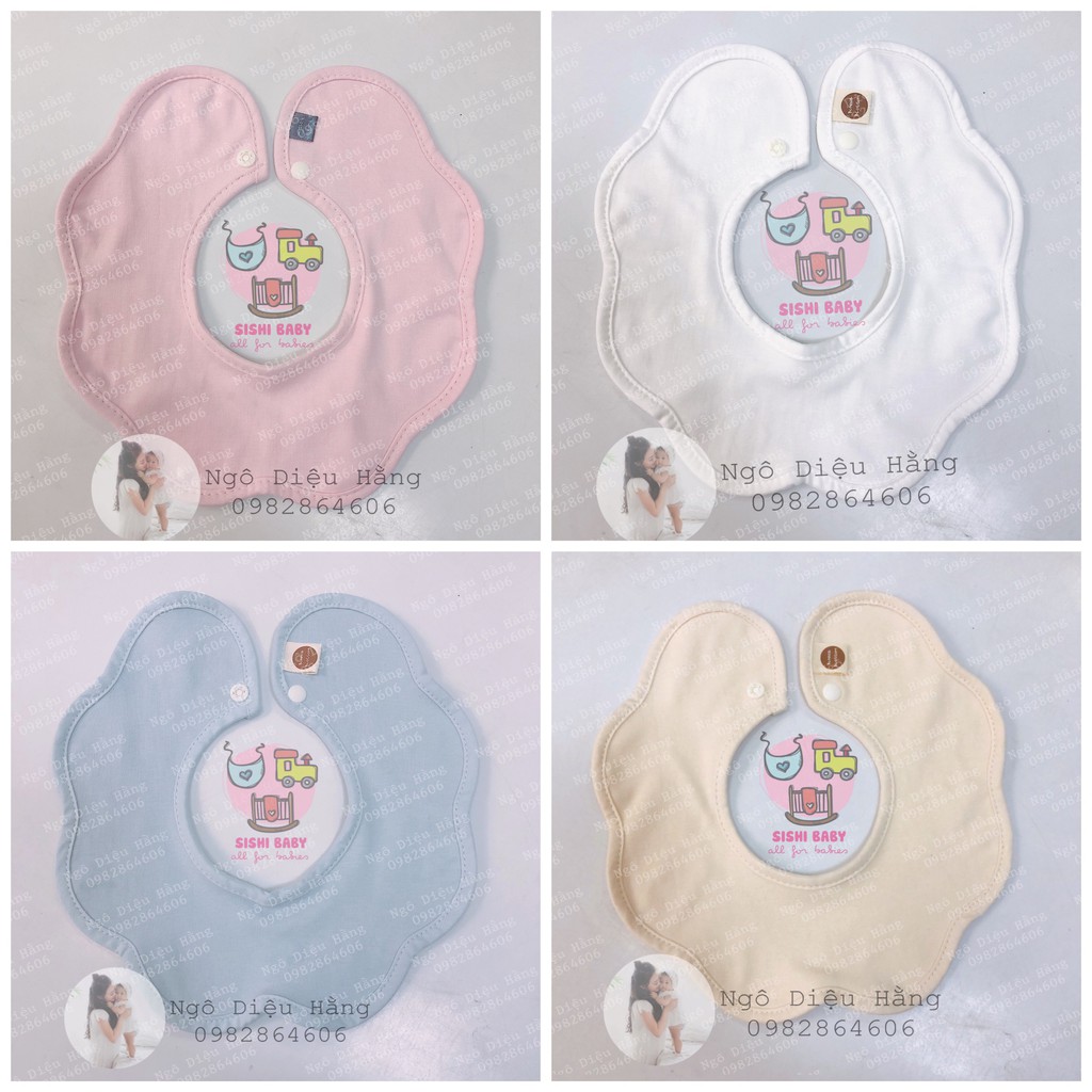 Yếm hoa organic Bunnie Blossom Hàn Quốc