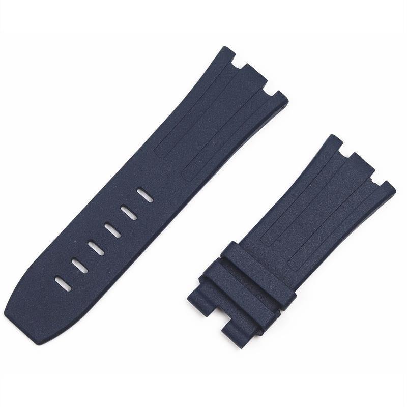 Dây Đeo Đồng Hồ Bằng Cao Su Silicone 28mm Chống Mài Mòn Có LOGO Cho Audemars and Piguet