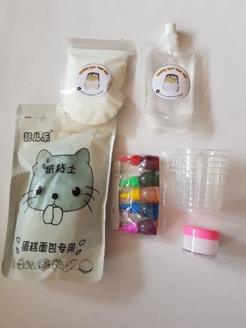 Bộ kit slime Mây và các bộ kit khác