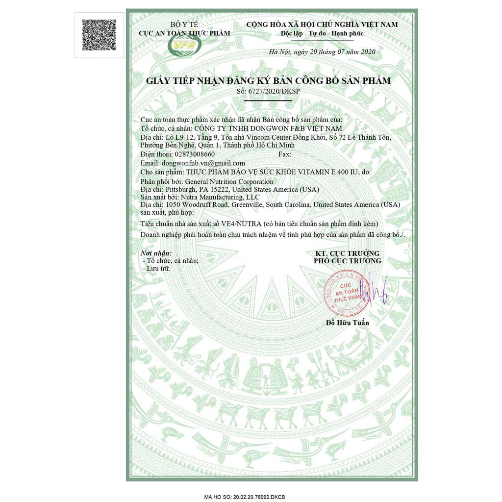 Vitamin E 400 iU đẹp da, chống lão hoá Nature's Bounty E400 hộp 30 viên