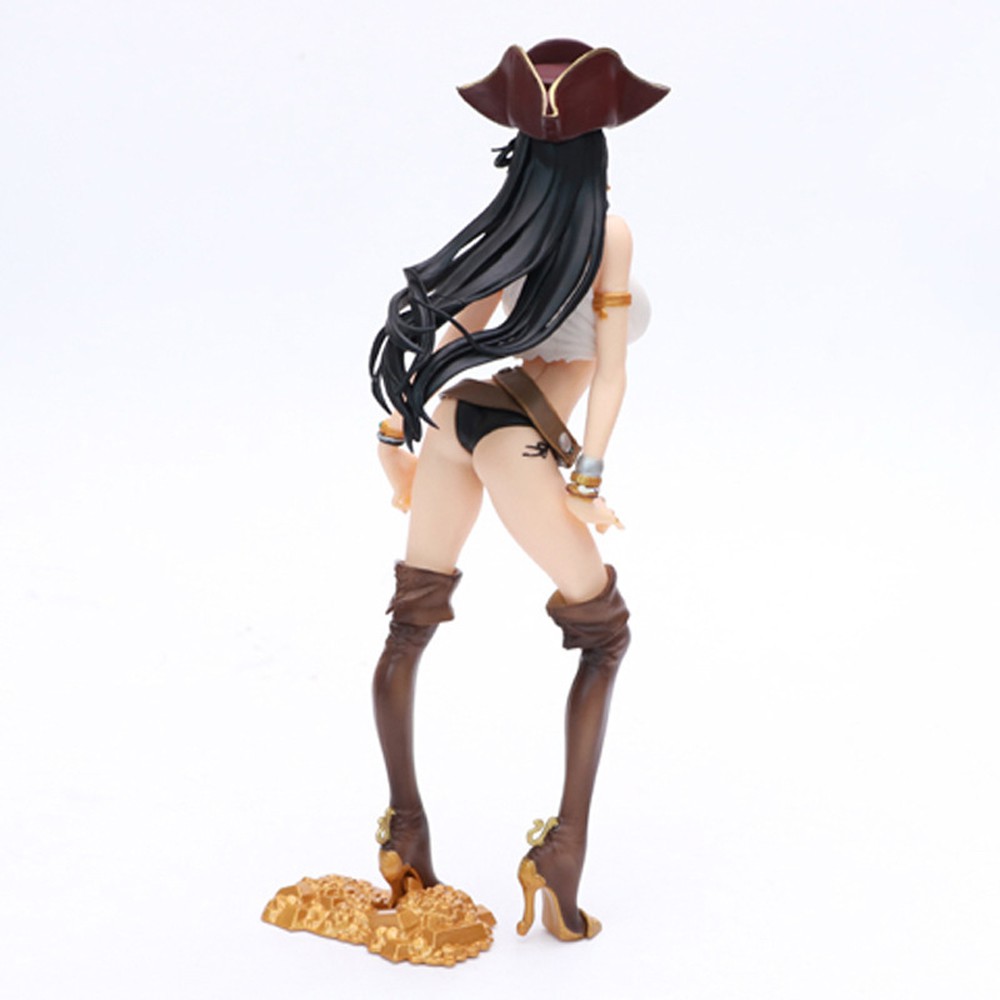 MXBEAUTY Christmas Gift Hancock Figure Model Toy Action Figure Boa Hancock Anime Collectible 25cm Cartoon PVC Toys Doll Luffy Wife