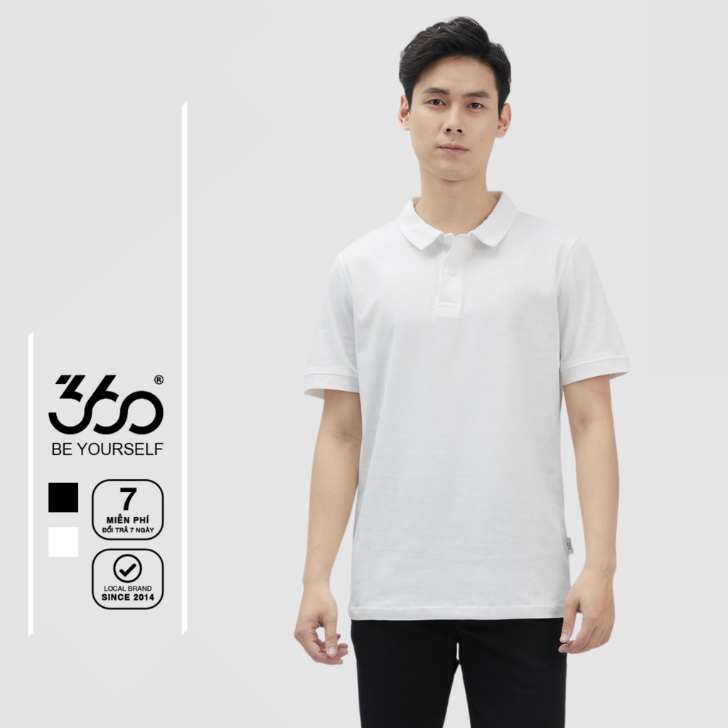 Áo polo trơn chất liệu cao cấp chống bai gião thương hiệu 360 Boutique - POHTK320