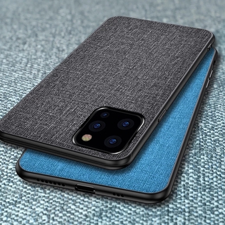 Ốp điện thoại vải canvas mềm siêu mỏng thích hợp cho iPhone 13 Pro Max 13 Mini 12 11 XS Max XR 6 7 8 Plus SE 2020