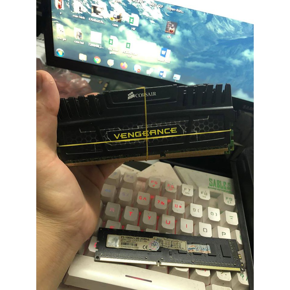 RAM Corsair VENGEANCE 4GB (1x4GB) DDR3 Bus 1600Mhz