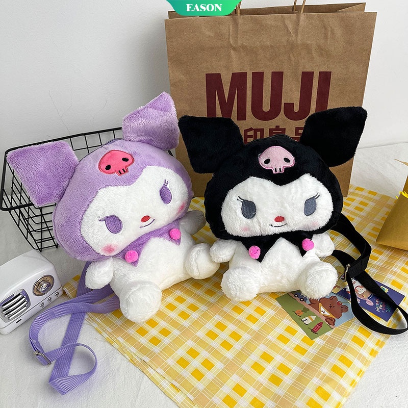 Balo Đeo Vai Kiểu Hoạt Hình Kuromi Dễ Thương Phong Cách Hàn Quốc Cho Nữ