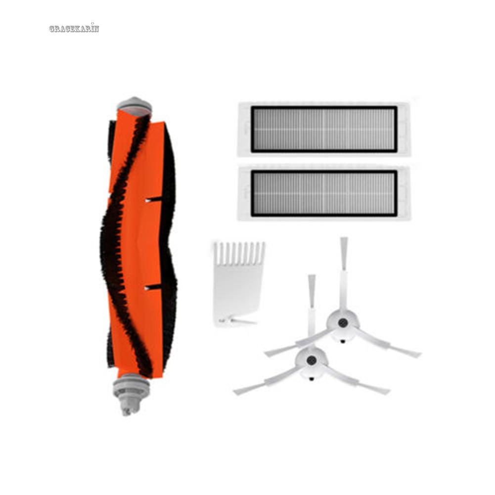 Set 6 Phụ Kiện Chuyên Dụng Cho Robot Hút Bụi Xiaomi Roborock S50 2xfi | BigBuy360 - bigbuy360.vn