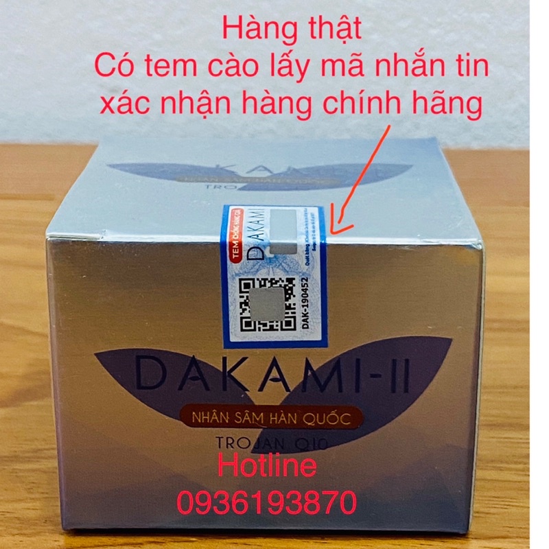 DAKAMI II 👍 [CHÍNH HÃNG] ❤️ DAKAMI CHỐNG LÃO HOÁ DƯỠNG TRẮNG DA