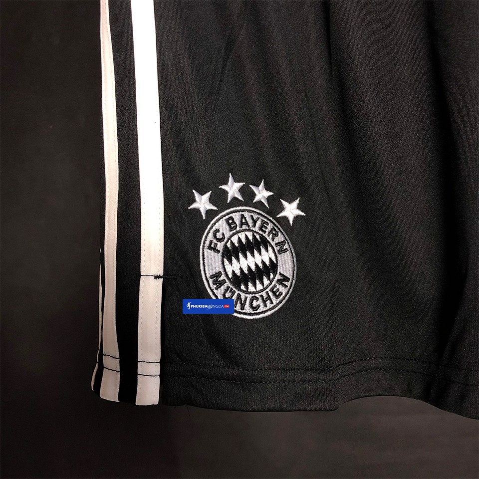 Áo Bayern Munich đen sân khách 2020-2021, áo Bayern Munich sân khách 2021 đen mẫu 3 SF ❝Thái Lan❞