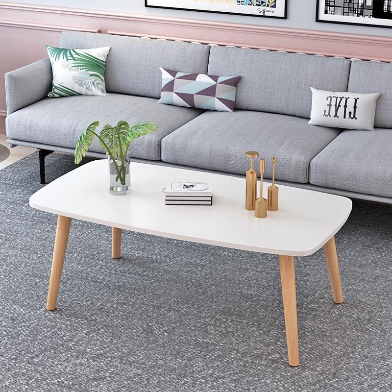 Bàn trà, bàn sofa hiện đại chân gỗ nhỏ gọn đẹp mắt cho phòng khách FNL-101