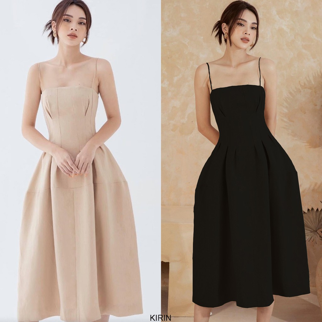 Đầm thiết kế dự tiệc 2 dây - Đầm dự tiệc sang trọng Kirin dress - Đầm maxi thiết kế (napubee)