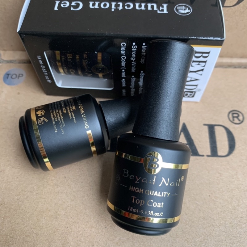 Base top mỹ Beyad chính hãng, giữ lớp sơn lâu độ bóng cực tốt- Cheap Nail
