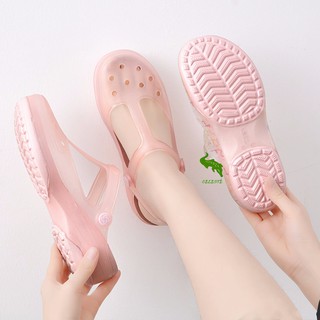[Sẵn Hàng] Dép Sục Đi Mưa Veblen Cao Su Non Cao Cấp, Giày Y Tá, Y Tế, Y Tá, Đi Biển - Mã P1