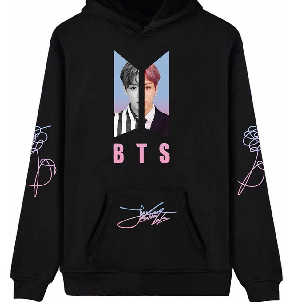 Áo Hoodie In Hình Nhóm Bts Thời Trang Hàn Quốc